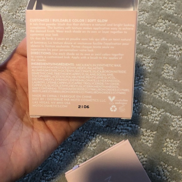 MOTD Blush Duo in Pink Lace 5g - Picture 5 of 6